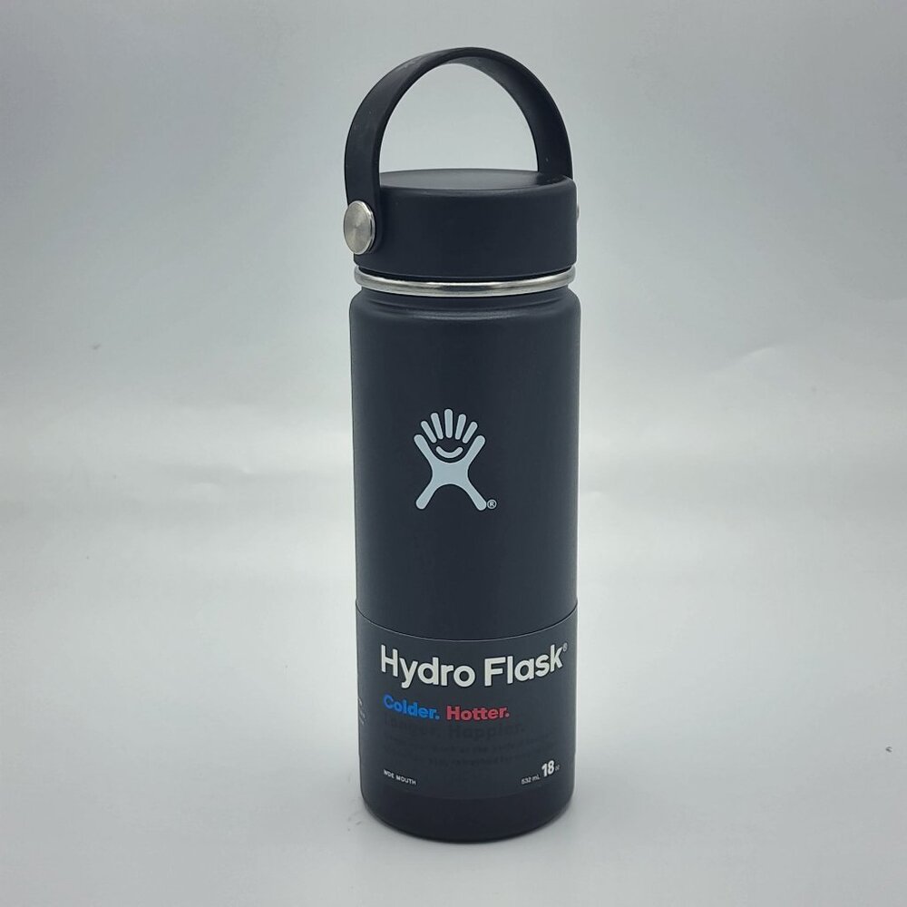Hydro Flask Wide Mouth Bottle with Flex Cap 18 oz